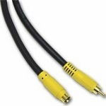 Cablestogo 2m Value Series Bi-Directional S-Video to RCA-Type Cable (80068)